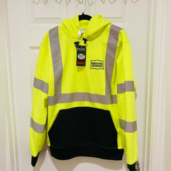 Tingley Other - NWT TINGLEY High-Visibility Yellow and Black Men's Hoodie size M